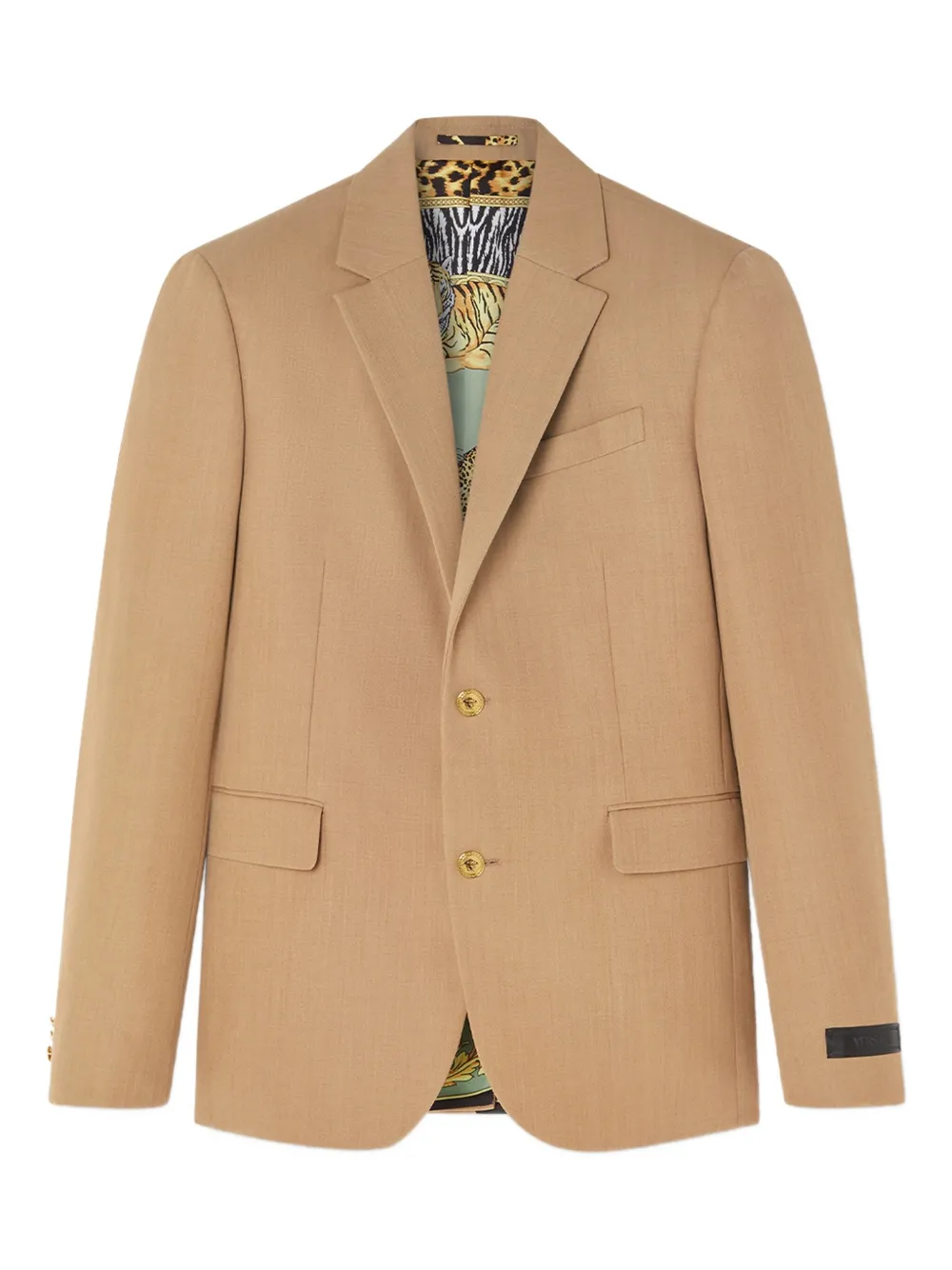 Однобортный блейзер VERSACE, нейтральный
Однобортный блейзер VERSACE, нейтральный