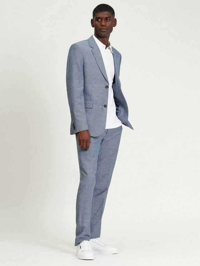 Брюки из льняной смеси в стиле Puppytooth Ben Sherman, Blue
Брюки из льняной смеси в стиле Puppytooth Ben Sherman, Blue