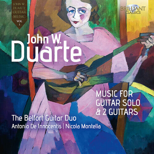 CD диск Belfort Guitar Duo / Duarte: Music for Guitar Solo 1
CD диск Belfort Guitar Duo / Duarte: Music for Guitar Solo 1