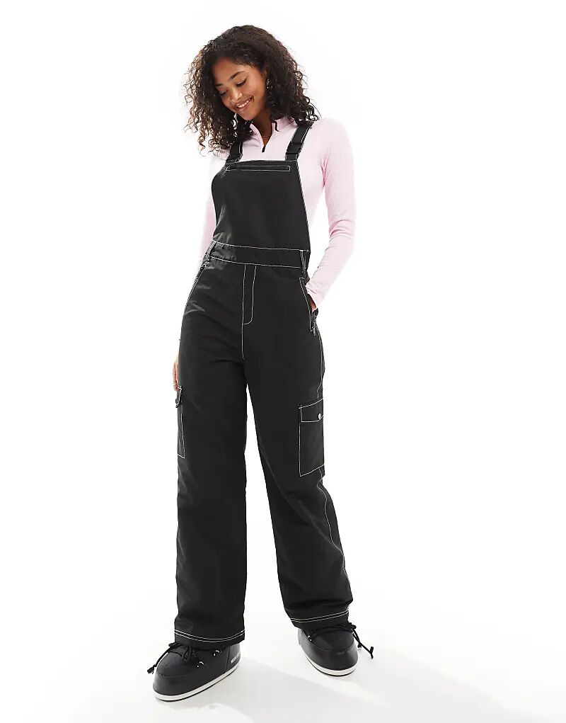 Универсальный лыжный комбинезон Threadbare черного цвета
Универсальный лыжный комбинезон Threadbare черного цвета