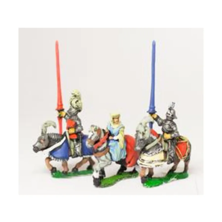 Конная дама 1450-1500 гг. н. э., с двумя телохранителями, Medieval Miniatures - Later Medieval - Cavalry & Other Mounted Figures (15mm)
Конная дама 1450-1500 гг. н. э., с двумя телохранителями, Medieval Miniatures - Later Medieval - Cavalry & Other Mounted Figures (15mm)