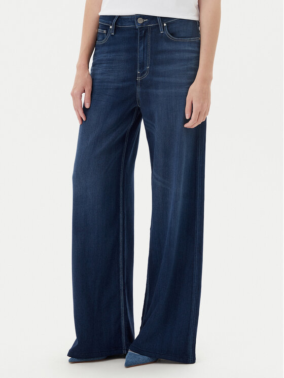 Джинсы с широкими штанинами W5YA82 D0782 Guess, синий
Джинсы с широкими штанинами W5YA82 D0782 Guess, синий