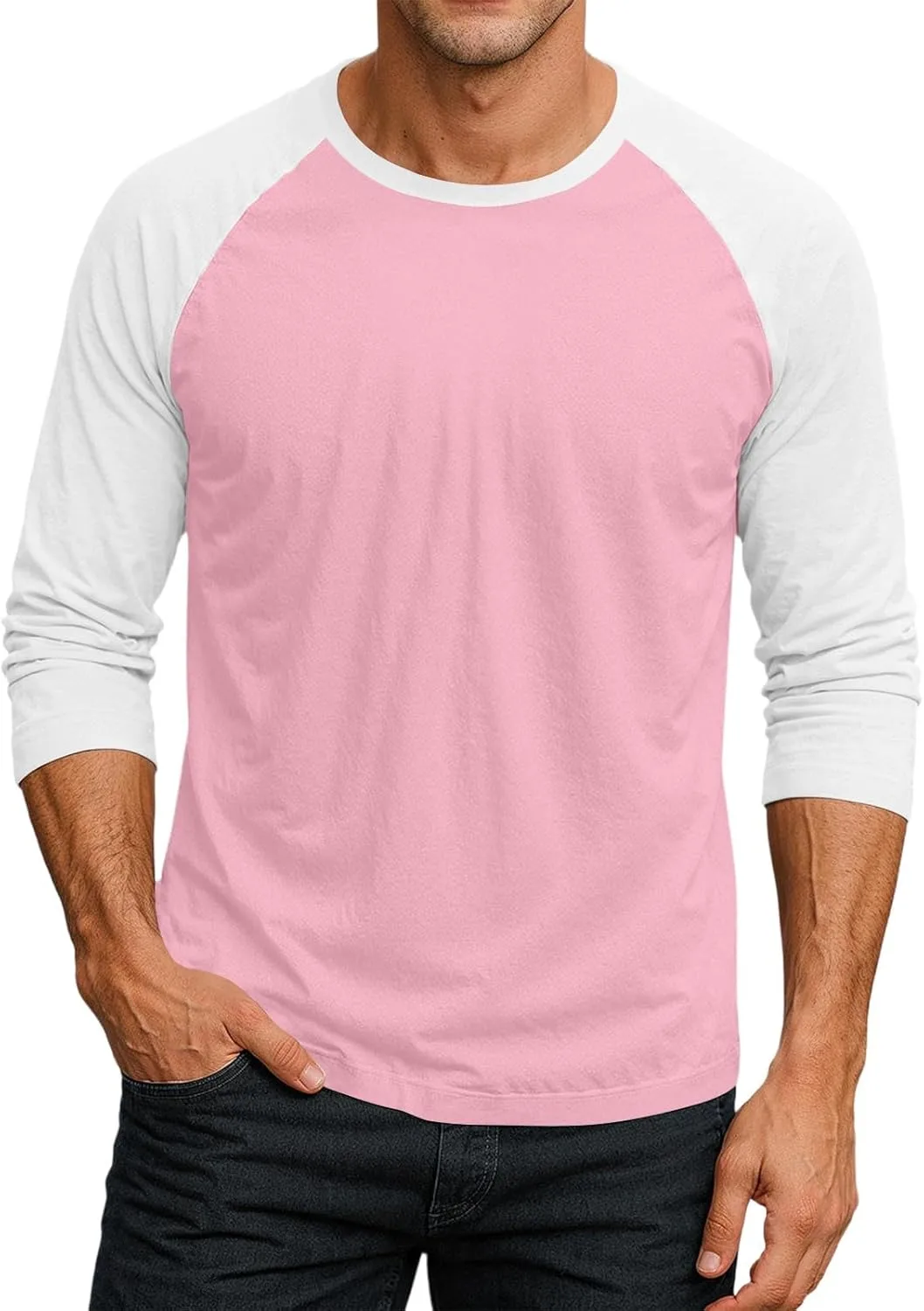 Футболка мужская 3/4 рукава Casual Baseball Barnrae
Футболка мужская 3/4 рукава Casual Baseball Barnrae