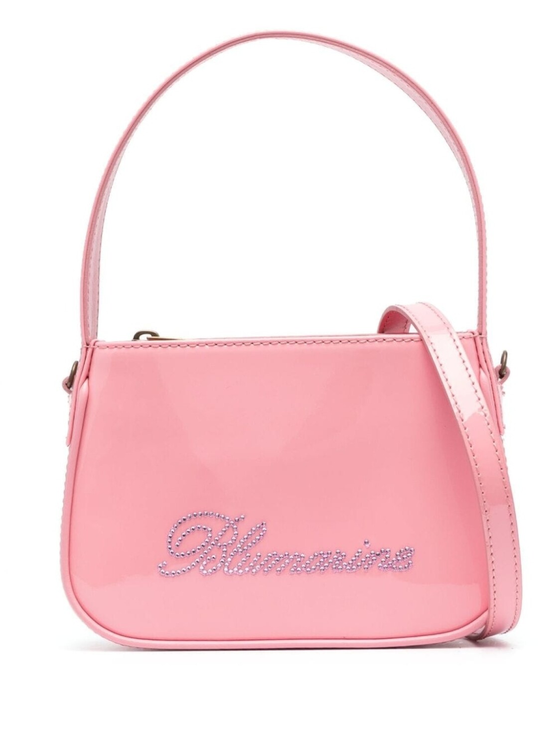 Blumarine мини-сумка с логотипом, розовый
Blumarine мини-сумка с логотипом, розовый