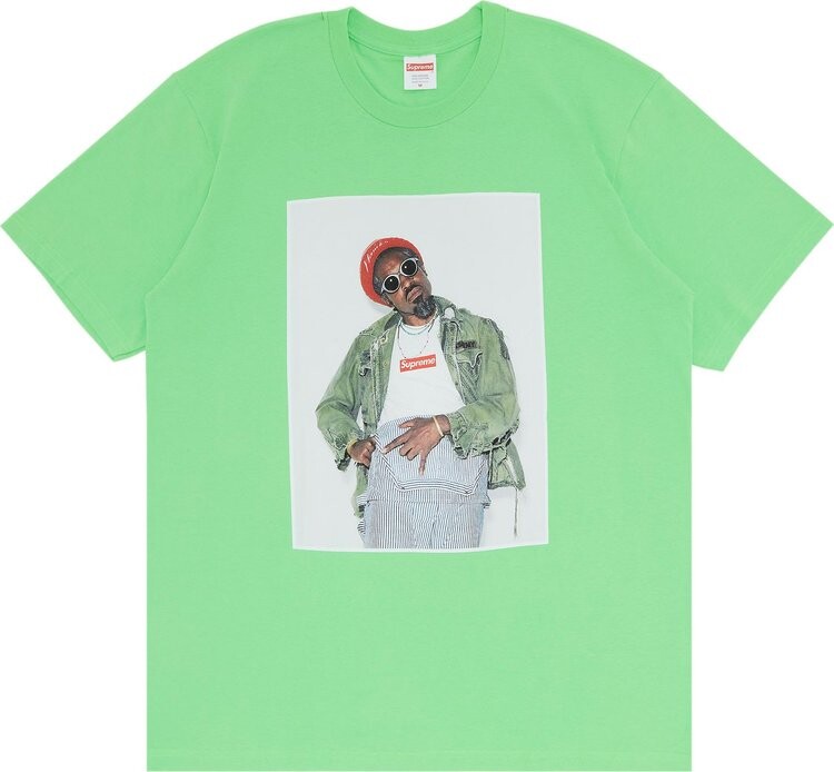 Футболка Supreme André 3000 Tee 'Lime', зеленый
Футболка Supreme André 3000 Tee 'Lime', зеленый