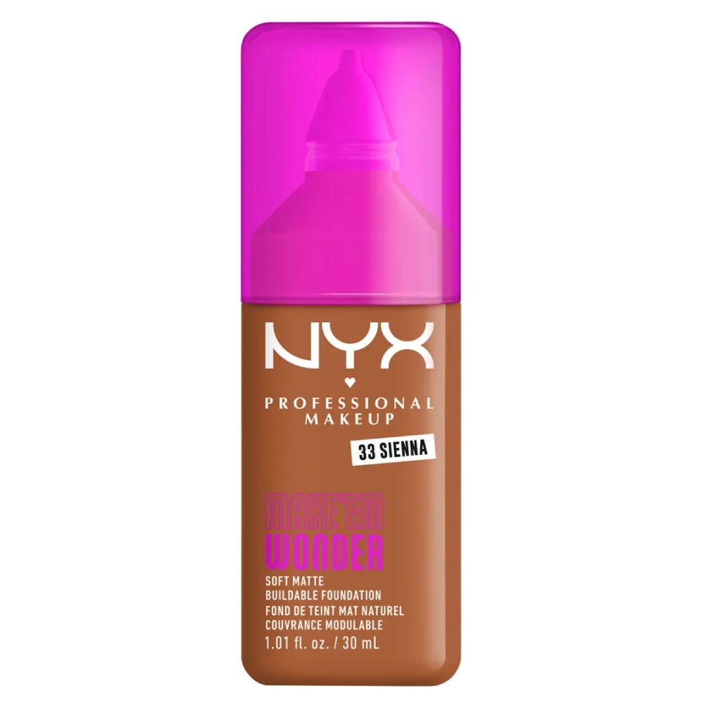 Тональный крем NYX Professional Makeup Make ’Em Wonder Soft Matte, Sienna, 30 мл
Тональный крем NYX Professional Makeup Make ’Em Wonder Soft Matte, Sienna, 30 мл