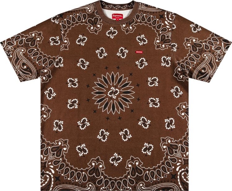 Футболка Supreme Small Box Tee 'Brown Bandana', коричневый
Футболка Supreme Small Box Tee 'Brown Bandana', коричневый