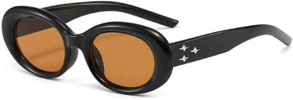 Ретро овальные солнцезащитные очки в стиле American Spice Girl, Y2K, уличные фото, солнцезащитные очки с защитой от УФ-излучения SLCHJXS, Black Frame Tea Flakes
Ретро овальные солнцезащитные очки в стиле American Spice Girl, Y2K, уличные фото, солнцезащитные очки с защитой от УФ-излучения SLCHJXS, Black Frame Tea Flakes