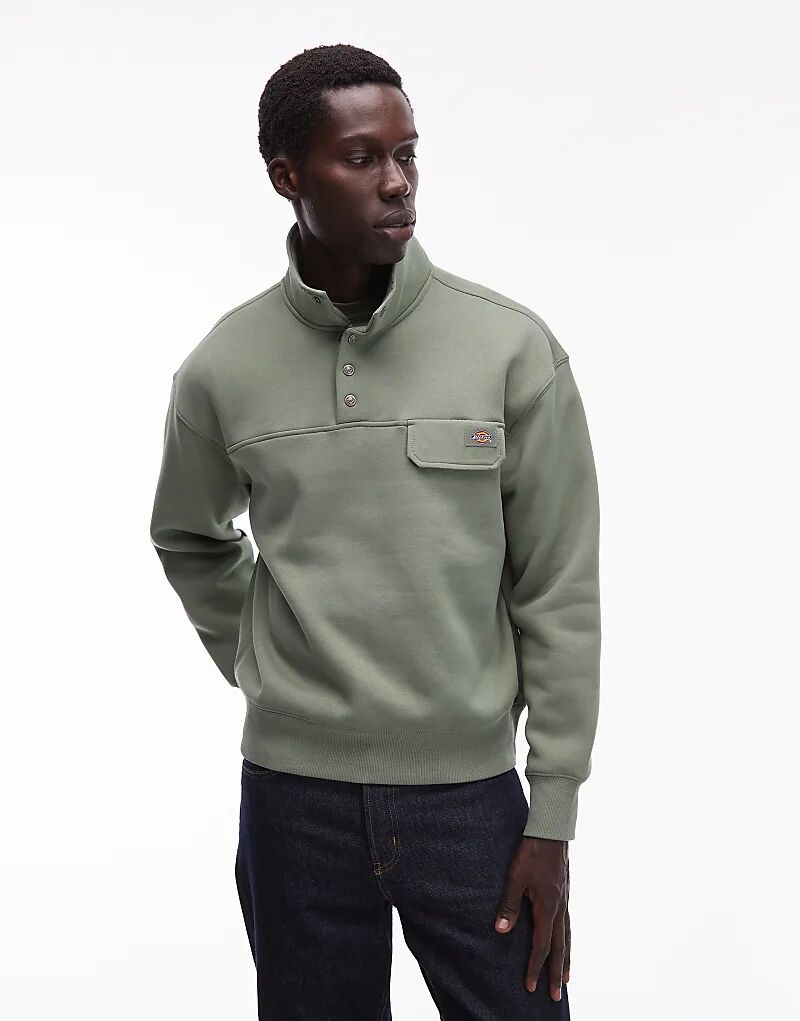 Джемпер Dickies APAC на 1/4 пуговиц светло-зеленого цвета
Джемпер Dickies APAC на 1/4 пуговиц светло-зеленого цвета