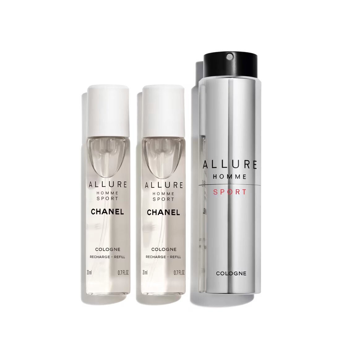 Одекoлон с возможностью смены блока Chanel Allure Homme Sport Eau Extreme, 3х20 мл
Одекoлон с возможностью смены блока Chanel Allure Homme Sport Eau Extreme, 3х20 мл