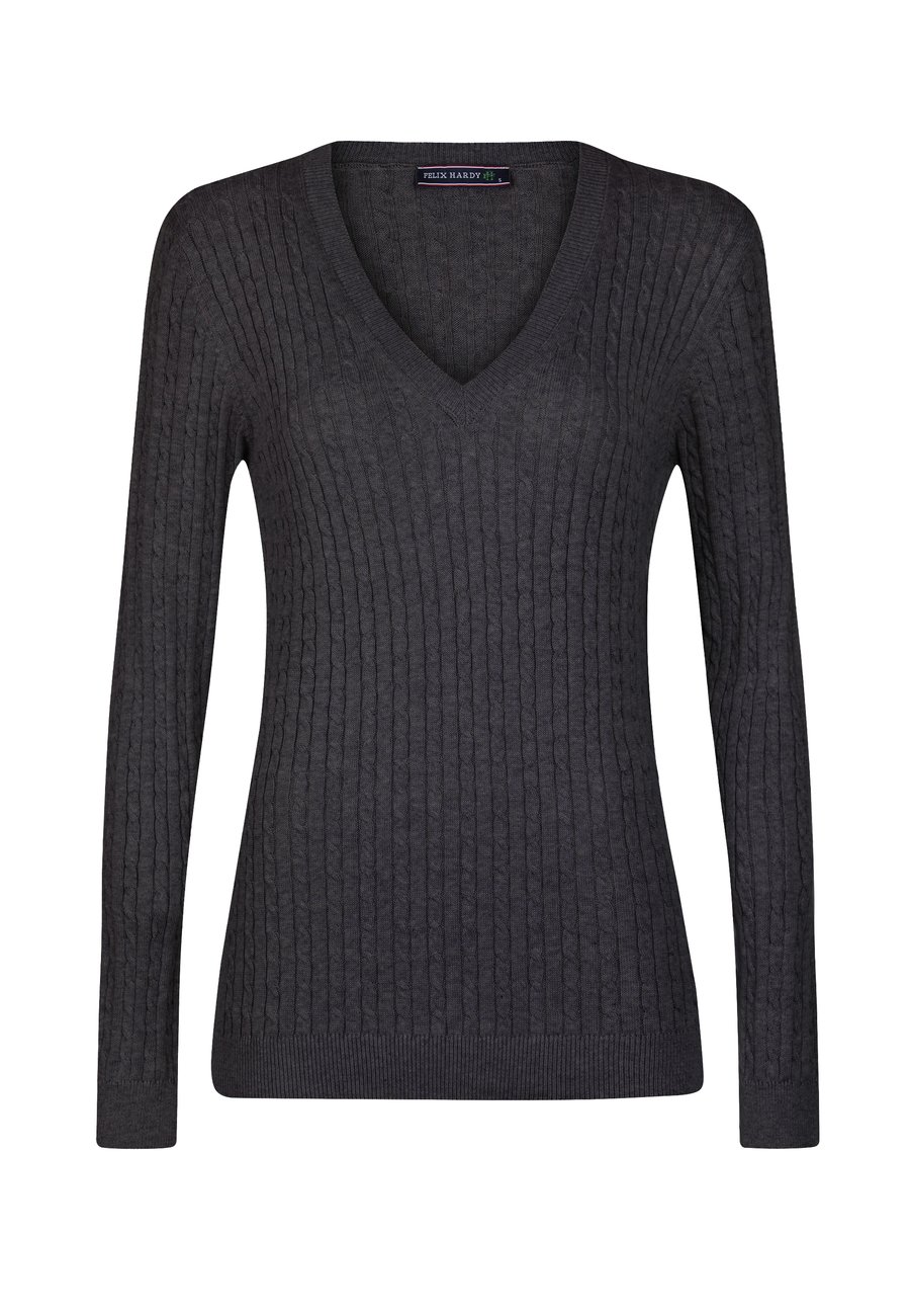 Джемпер Felix Hardy V-NECK CABLE, Anthracite
Джемпер Felix Hardy V-NECK CABLE, Anthracite