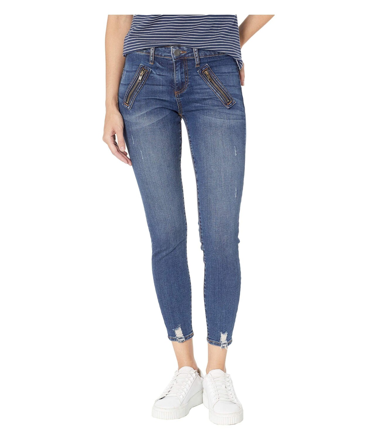 Джинсы KUT from the Kloth, Connie Ankle Zip Front Welt Pocket Skinny Jeans in Pardon w/ Dark Stone Base Wash
Джинсы KUT from the Kloth, Connie Ankle Zip Front Welt Pocket Skinny Jeans in Pardon w/ Dark Stone Base Wash