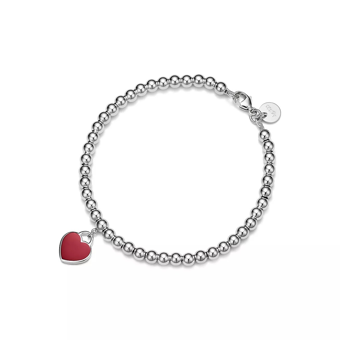 Браслет Tiffany & Co. Return to Tiffany Red Mini Heart Bead, серебро/бриллиант
Браслет Tiffany & Co. Return to Tiffany Red Mini Heart Bead, серебро/бриллиант
