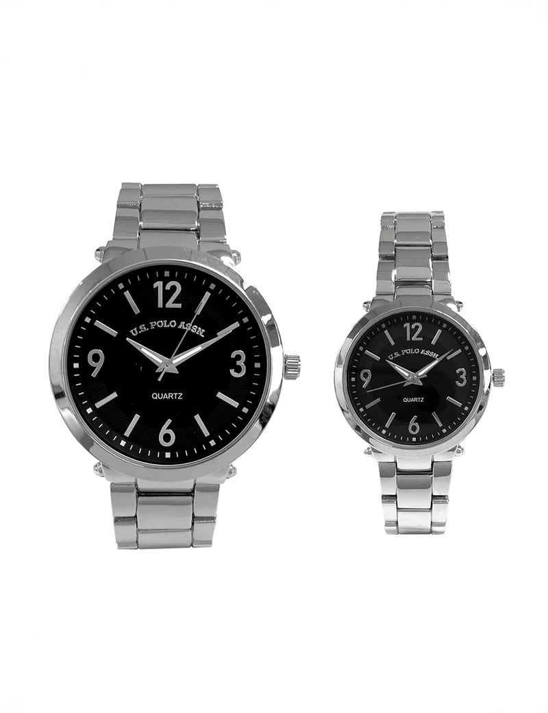 Комплект часов U.S. Polo Assn His And Hers Silver Link, серебристый
Комплект часов U.S. Polo Assn His And Hers Silver Link, серебристый
