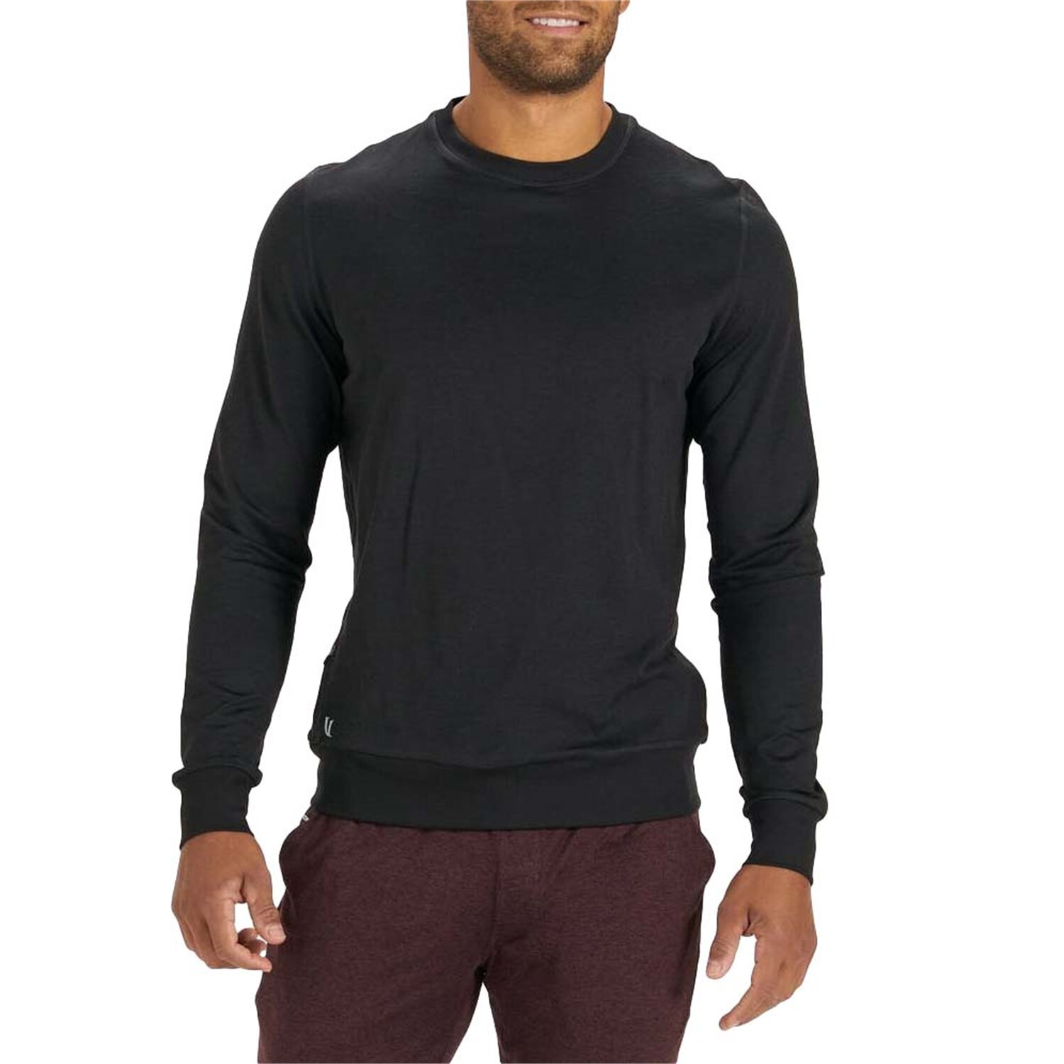 Толстовка с круглым вырезом Vuori Ponto Performance, черный
Толстовка с круглым вырезом Vuori Ponto Performance, черный