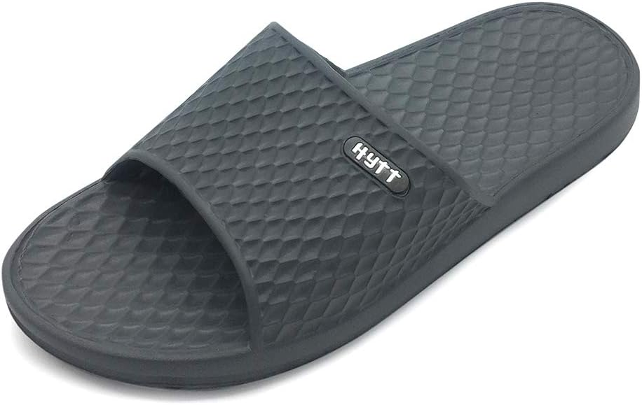 Мужские шлепанцы для душа Hasina, нескользящие домашние тапочки для ванной и пляжа, серый
Мужские шлепанцы для душа Hasina, нескользящие домашние тапочки для ванной и пляжа, серый