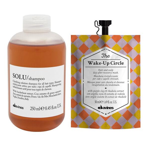 Набор для очищения волос: шампунь, 250 мл + нормализующая маска, 50 мл Davines Solu
Набор для очищения волос: шампунь, 250 мл + нормализующая маска, 50 мл Davines Solu