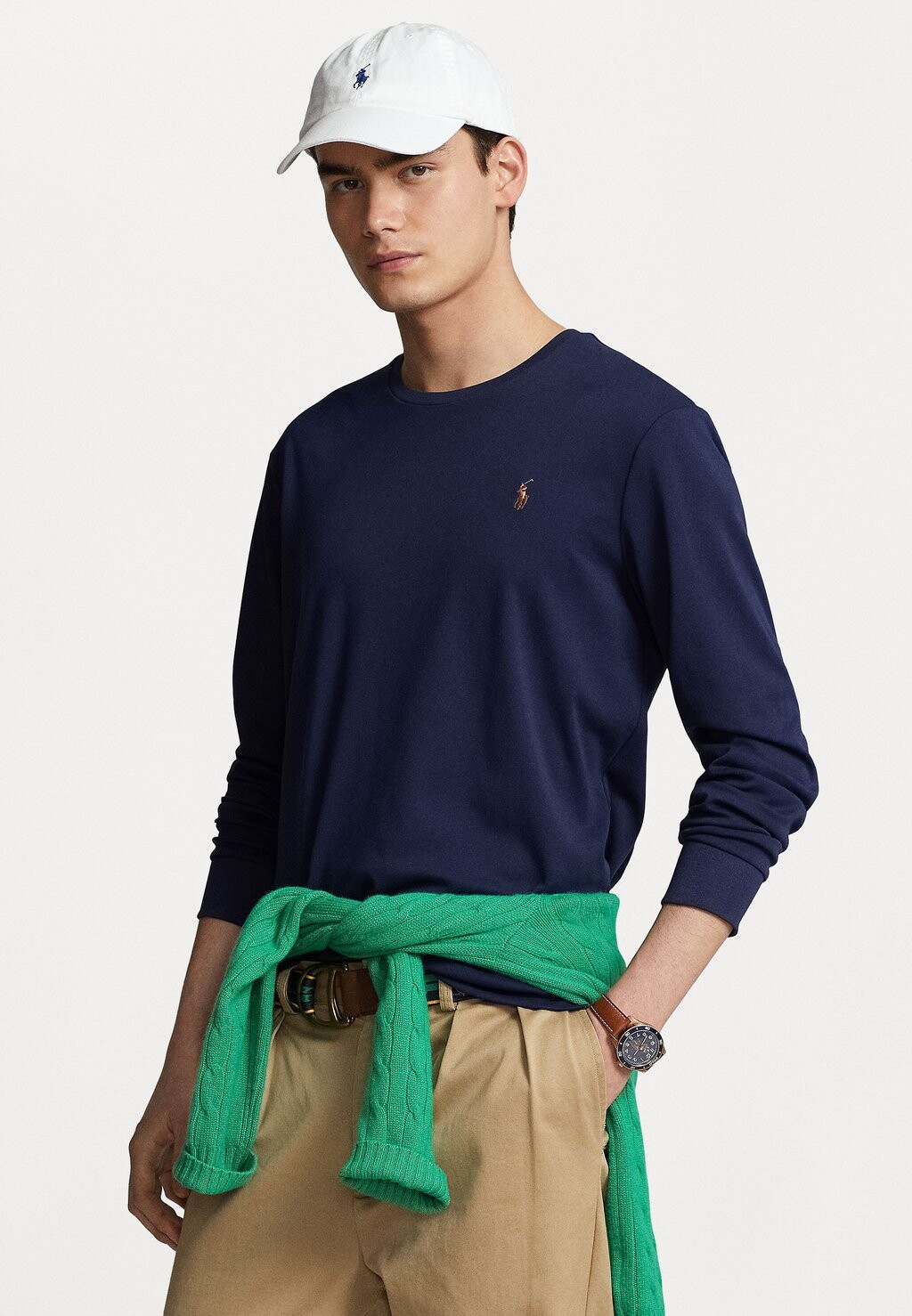 Футболка с длинным рукавом LONG SLEEVE Polo Ralph Lauren, изысканный темно-синий цвет
Футболка с длинным рукавом LONG SLEEVE Polo Ralph Lauren, изысканный темно-синий цвет