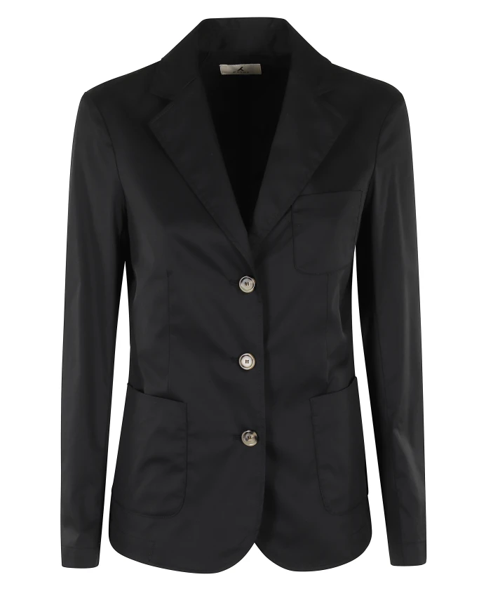 Черный хлопковый пиджак с лацканами Myths, черный
Черный хлопковый пиджак с лацканами Myths, черный