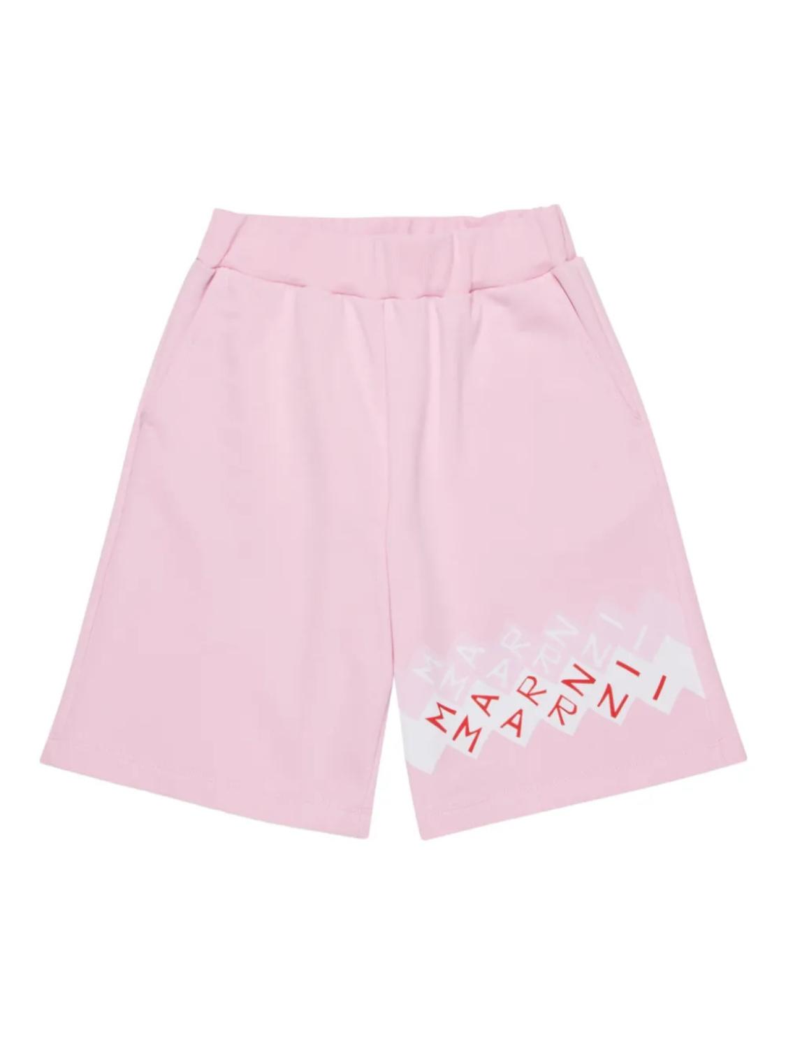 Спортивные шорты с графическим принтом Marni Kids, розовый
Спортивные шорты с графическим принтом Marni Kids, розовый