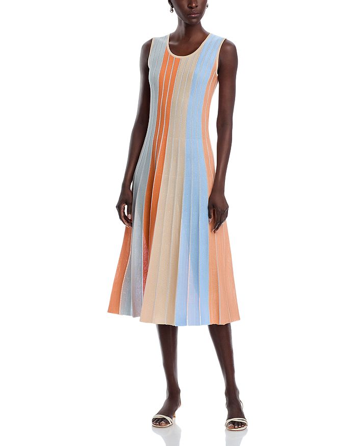 Платье Modern Fit с полосками из люрекса Misook, мультиколор
Платье Modern Fit с полосками из люрекса Misook, мультиколор