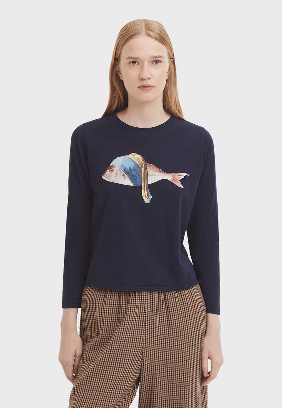 Топ Nice Things Long sleeved top, Navy Blue/Dark Blue
Топ Nice Things Long sleeved top, Navy Blue/Dark Blue