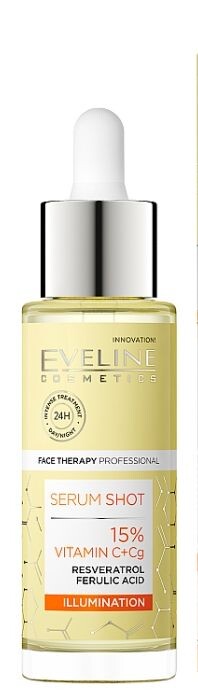 Сыворотка для лица Eveline Shot Witamina C, 30 мл
Сыворотка для лица Eveline Shot Witamina C, 30 мл