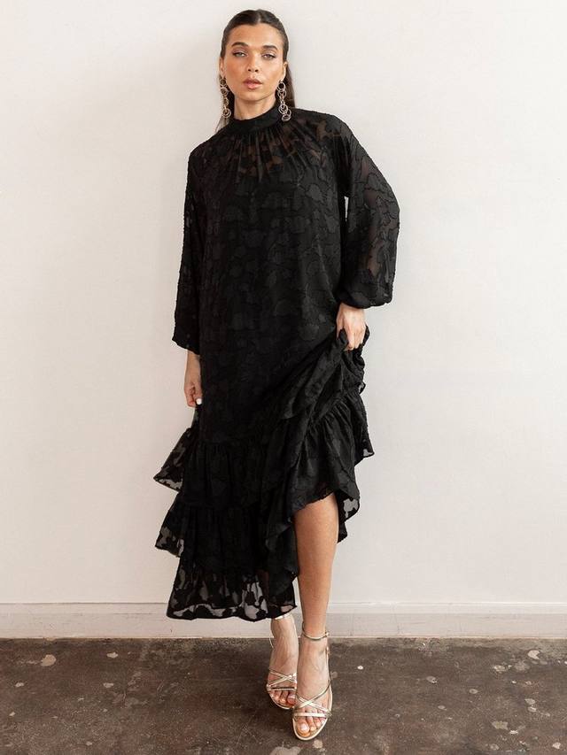 Платье макси с цветочным принтом burnout Anaya With Love, Black
Платье макси с цветочным принтом burnout Anaya With Love, Black