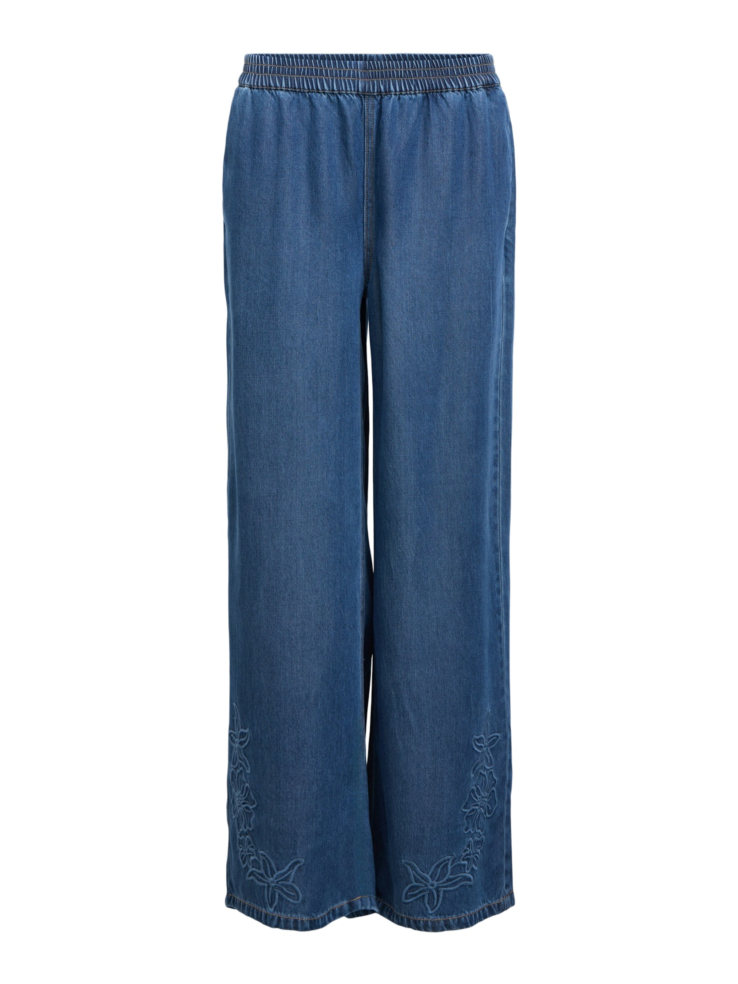 OBJECT Широкие брюки 'OBJFrame' в синем дениме
OBJECT Широкие брюки 'OBJFrame' в синем дениме