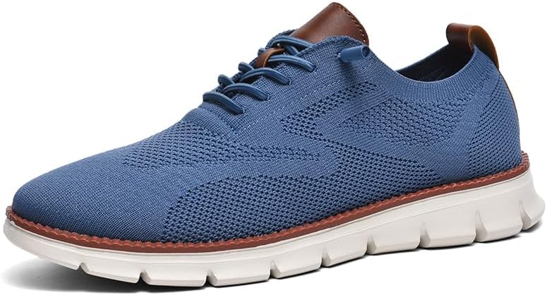 Мужские кроссовки Wearbreeze Business Casual Oxford - легкие классические туфли на шнуровке для работы, путешествий и повседневной носки Rufone, светло-голубой
Мужские кроссовки Wearbreeze Business Casual Oxford - легкие классические туфли на шнуровке для работы, путешествий и повседневной носки Rufone, светло-голубой