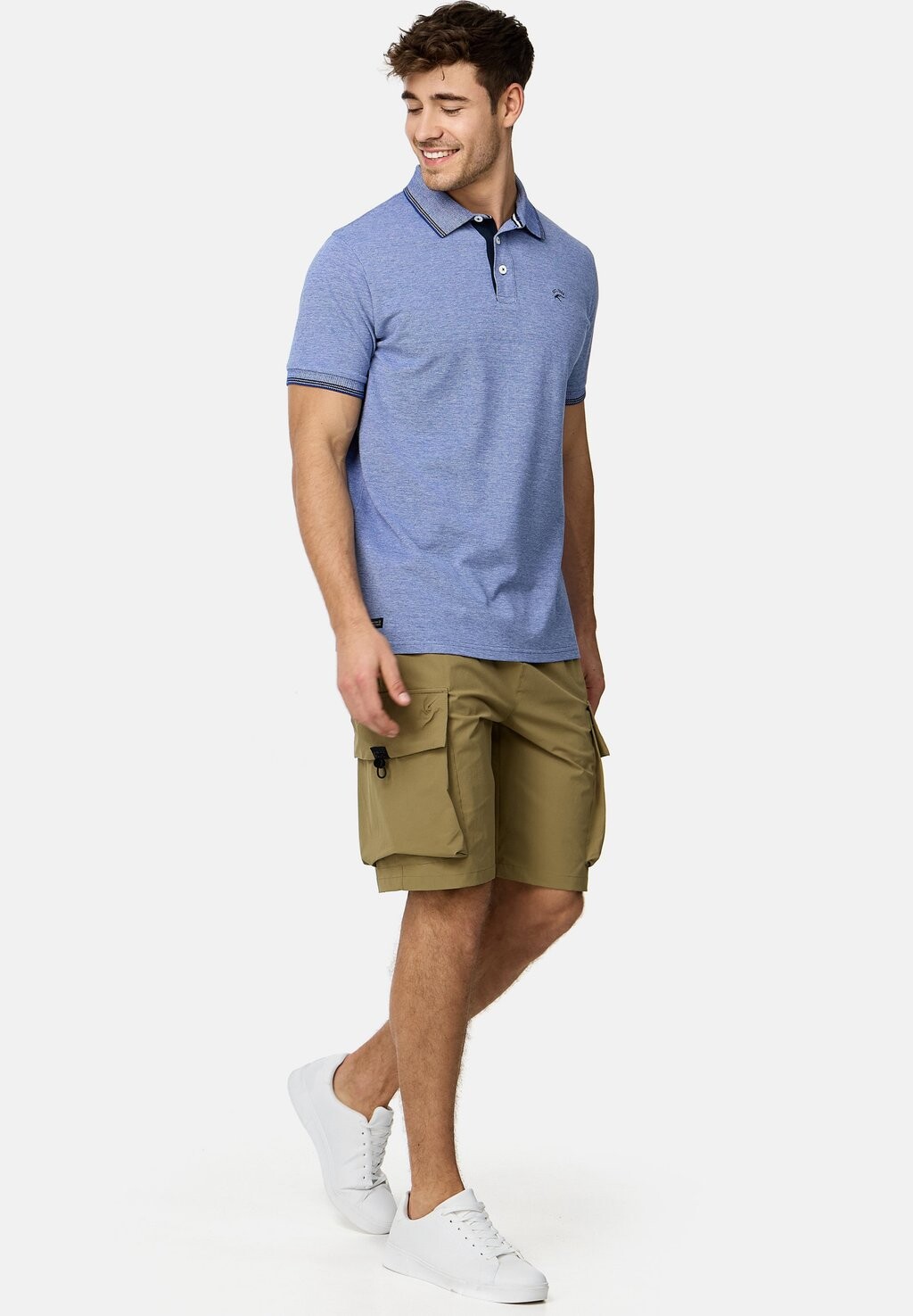 Рубашка поло SAN JOSE INDICODE JEANS, цвет Mottled Light Blue
Рубашка поло SAN JOSE INDICODE JEANS, цвет Mottled Light Blue