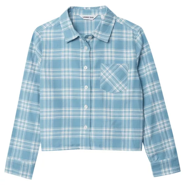 Рубашка фланелевая с длинным рукавом для девочек 2–16 лет Lands' End, цвет jade plaid
Рубашка фланелевая с длинным рукавом для девочек 2–16 лет Lands' End, цвет jade plaid