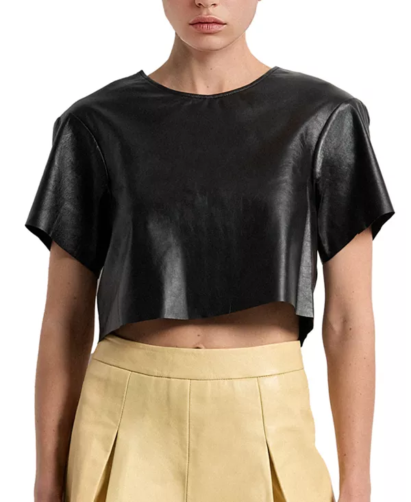 Футболка Beck из переработанной кожи As By Df, черный
Футболка Beck из переработанной кожи As By Df, черный