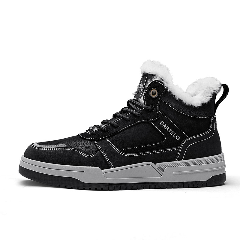 Термоустойчивые нескользящие легкие кроссовки Mid top Skateboard для мужчин CARTELO, черный
Термоустойчивые нескользящие легкие кроссовки Mid top Skateboard для мужчин CARTELO, черный