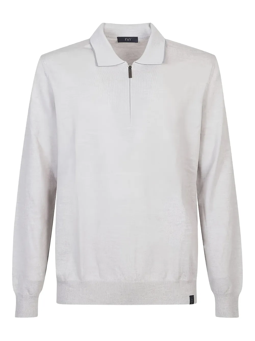 Поло с воротником на молнии Fay, серый
Поло с воротником на молнии Fay, серый