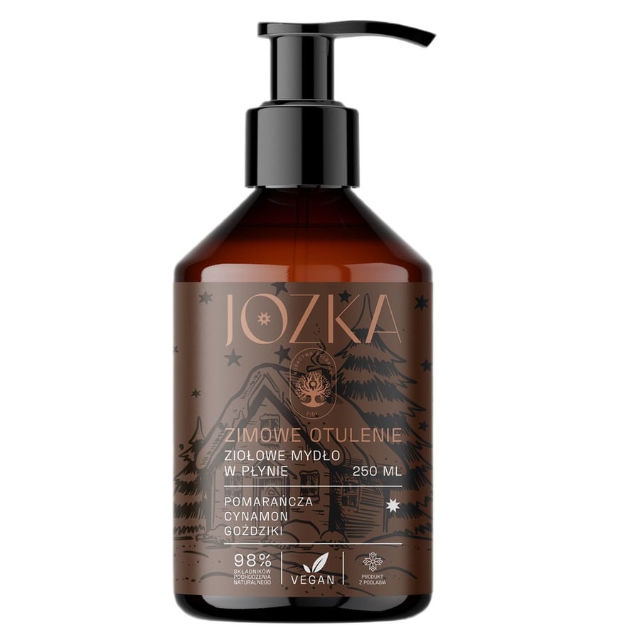 Жидкое травяное мыло Jozka Winter Wrap 250 мл
Жидкое травяное мыло Jozka Winter Wrap 250 мл