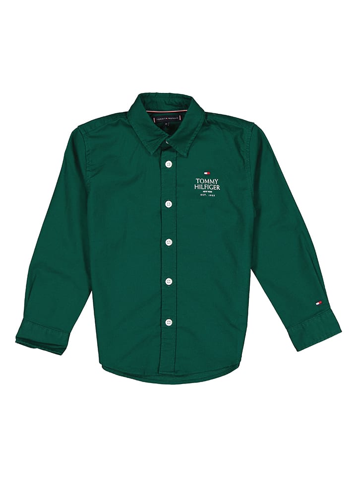 Рубашка Tommy Hilfiger, зеленый
Рубашка Tommy Hilfiger, зеленый