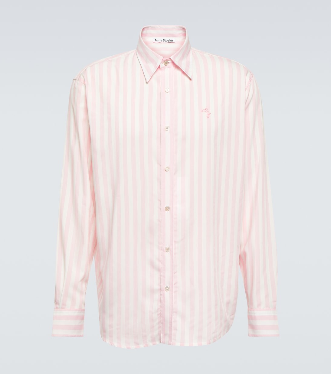 Полосатая рубашка Acne Studios, белый
Полосатая рубашка Acne Studios, белый