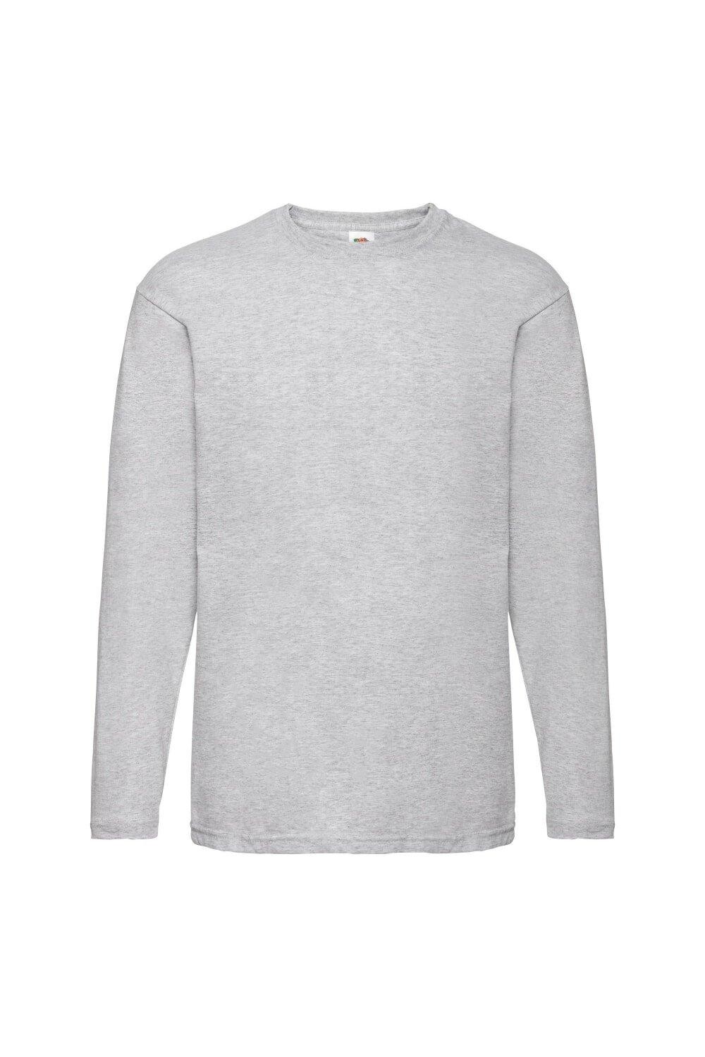 Футболка Valueweight с круглым вырезом и длинными рукавами Fruit of the Loom, серый
Футболка Valueweight с круглым вырезом и длинными рукавами Fruit of the Loom, серый