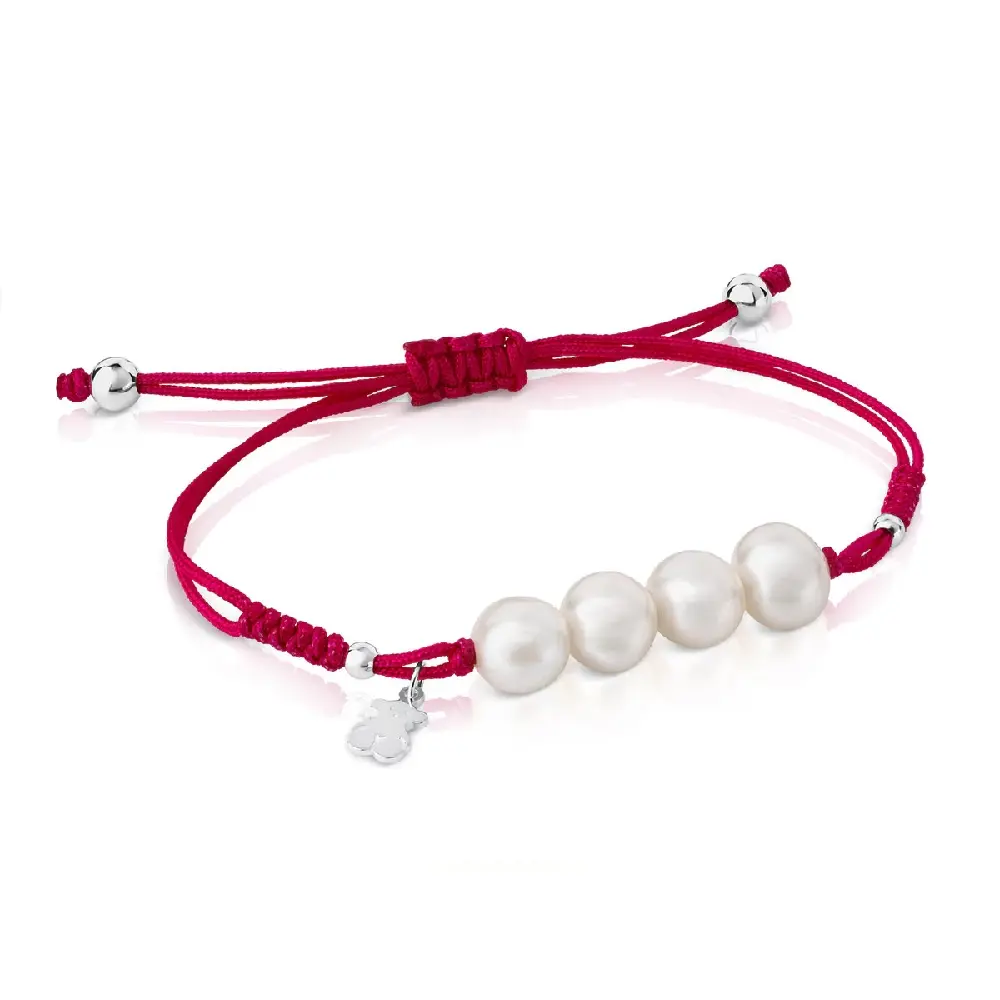 Браслет Tous Silver Tous Pearls With Pearls, серебро/жемчуг/фуксия
Браслет Tous Silver Tous Pearls With Pearls, серебро/жемчуг/фуксия