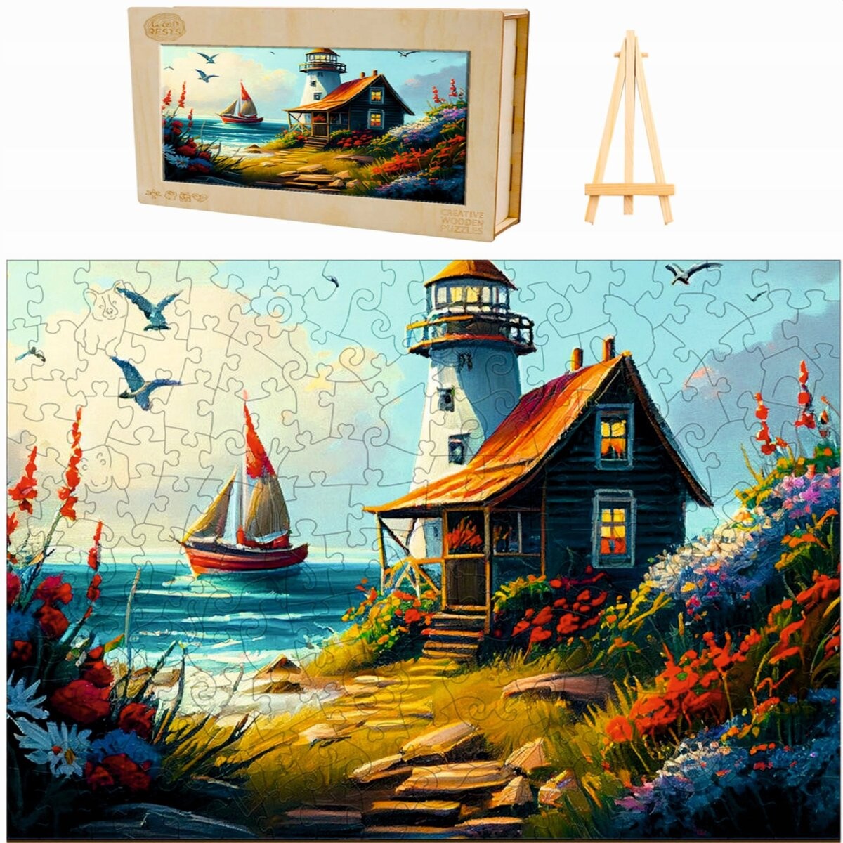 Большой Деревянный Пазл 262 Деталей Дом Хранителя Маяка В Деревянной Коробке Pasjo24
Большой Деревянный Пазл 262 Деталей Дом Хранителя Маяка В Деревянной Коробке Pasjo24