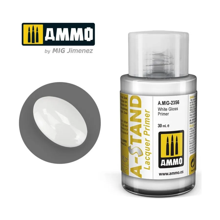 Белый глянцевый праймер, A-Stand - Primer
Белый глянцевый праймер, A-Stand - Primer