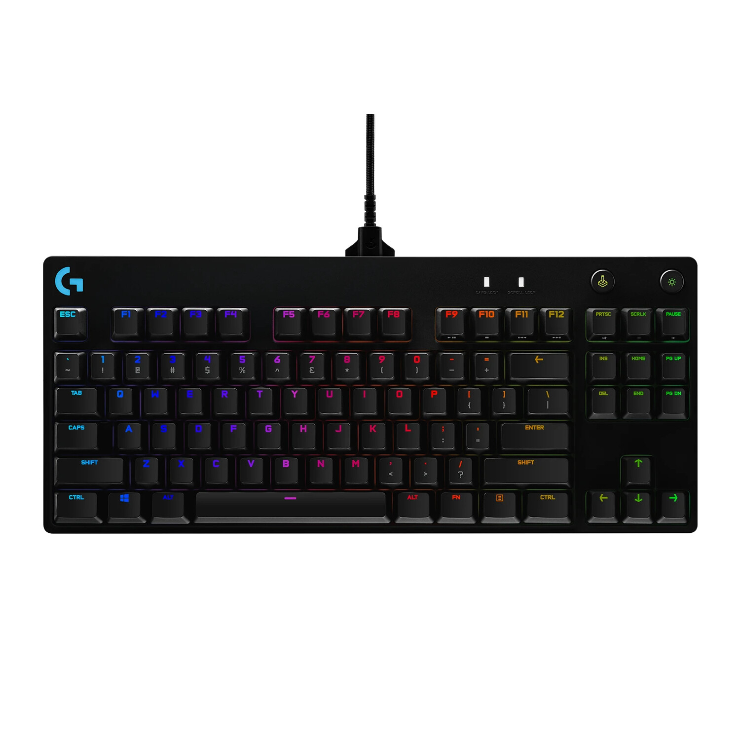 Игровая клавиатура Logitech G PRO, Tactile (GX Blue), черный, английская раскладка
Игровая клавиатура Logitech G PRO, Tactile (GX Blue), черный, английская раскладка