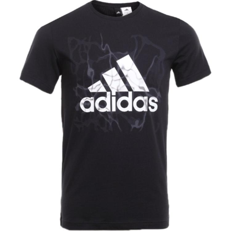 Adidas Мужская черная футболка с круглым вырезом, умеренно прямой крой, Черный, Adidas Мужская черная футболка с круглым вырезом, умеренно прямой крой
Adidas Мужская черная футболка с круглым вырезом, умеренно прямой крой, Черный, Adidas Мужская черная футболка с круглым вырезом, умеренно прямой крой