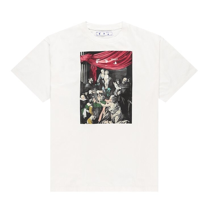 Футболка Off-White Caravaggio Painting Short-Sleeve Over Tee 'White/Black', белый
Футболка Off-White Caravaggio Painting Short-Sleeve Over Tee 'White/Black', белый