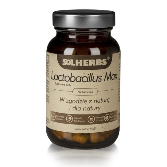 Solherbs, Lactobacillus Max 60 капсул
Solherbs, Lactobacillus Max 60 капсул