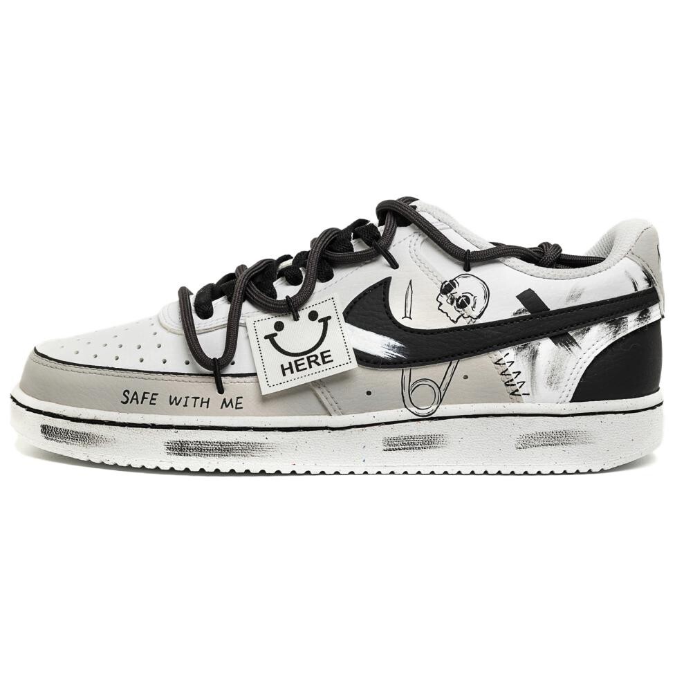 Кроссовки Nike Court Vision 1 Skateboarding Shoes Men Low-top Black/White, светло-серый
Кроссовки Nike Court Vision 1 Skateboarding Shoes Men Low-top Black/White, светло-серый