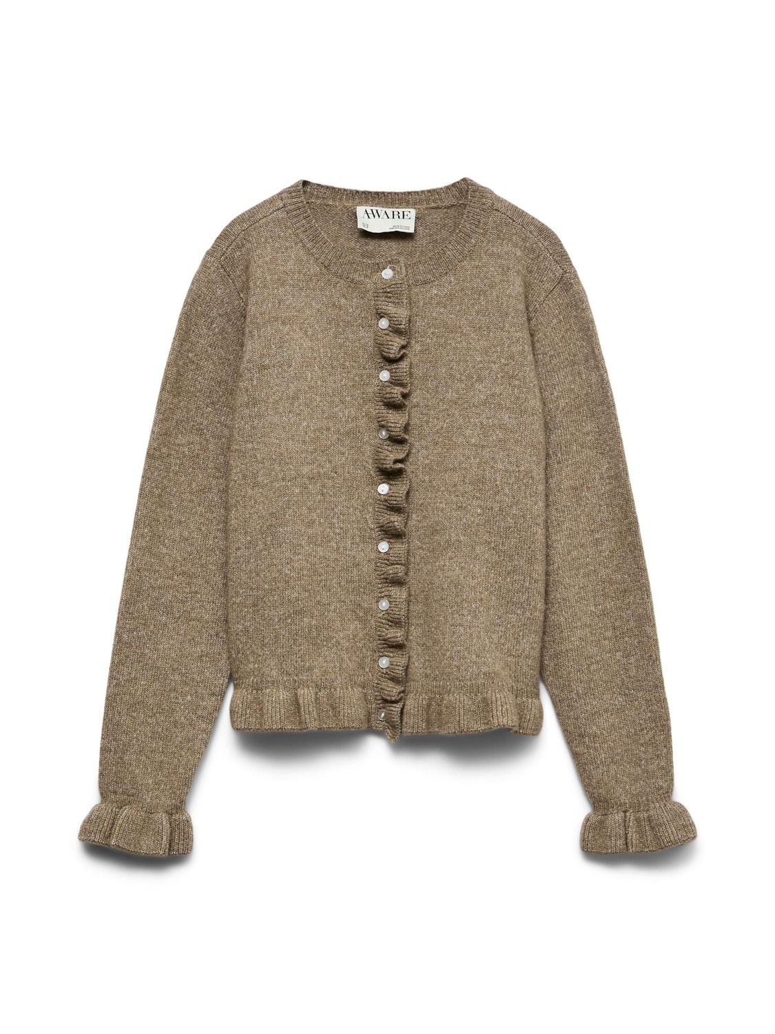 VERO MODA Кардиган 'AWSidra' в цвете Taupeе
VERO MODA Кардиган 'AWSidra' в цвете Taupeе