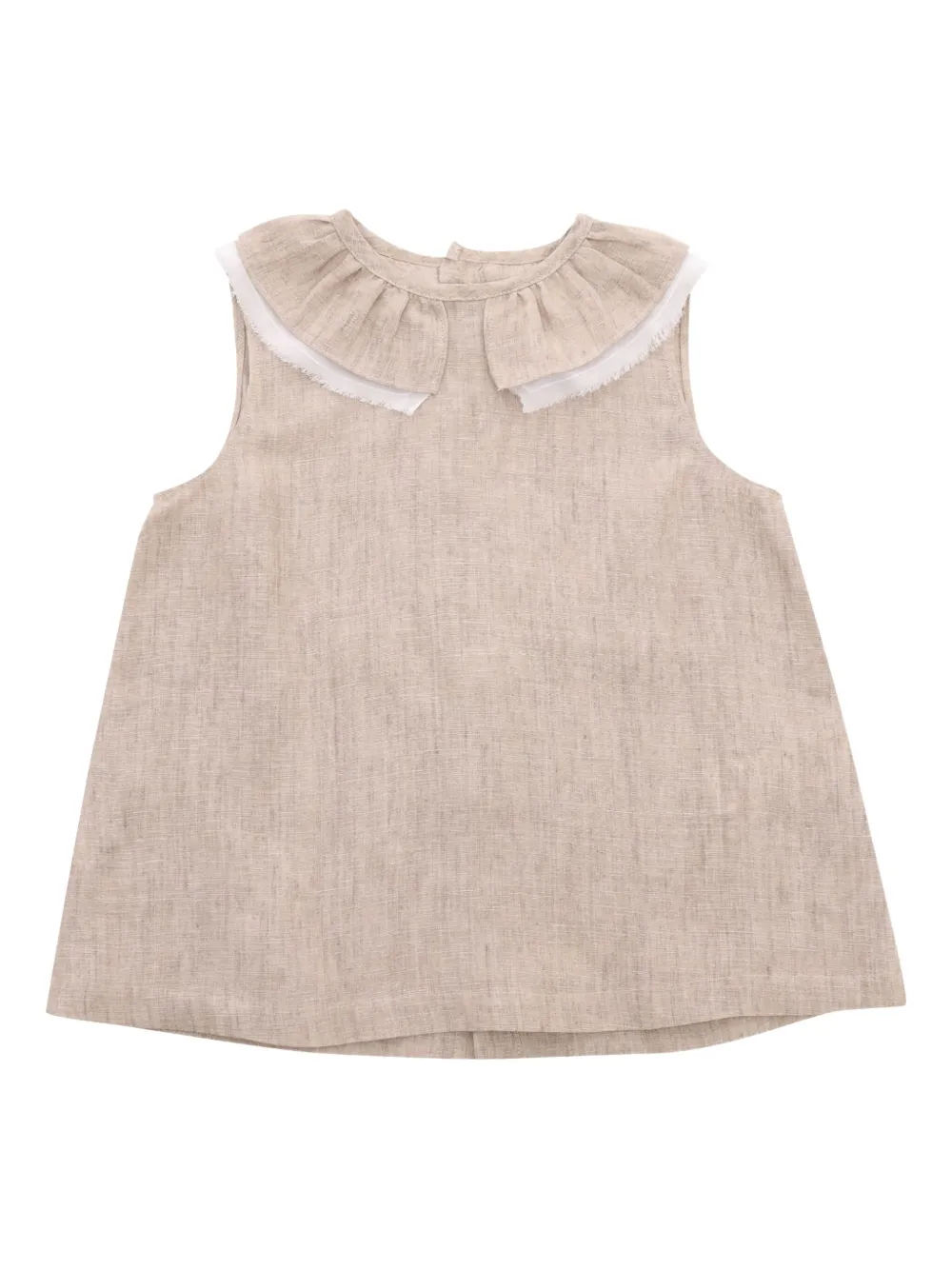 Топ с оборками Il Gufo, нейтральный
Топ с оборками Il Gufo, нейтральный