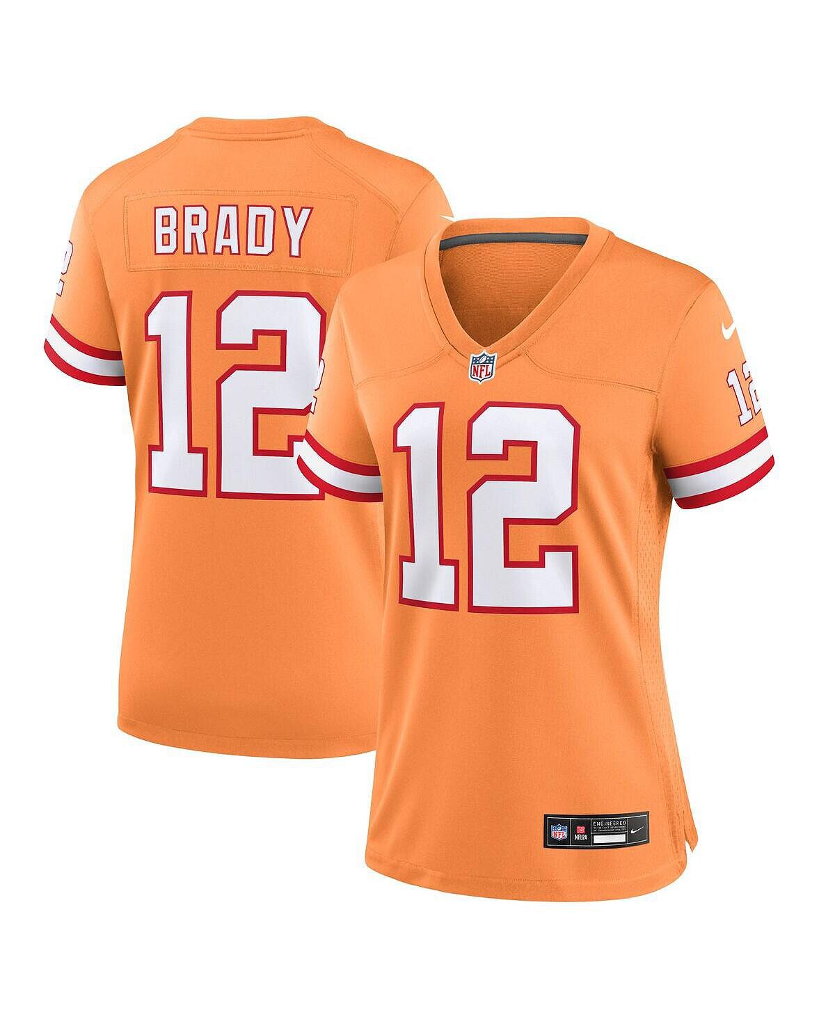 Женская футболка Tom Brady Orange Tampa Bay Buccaneers Throwback Game Nike
Женская футболка Tom Brady Orange Tampa Bay Buccaneers Throwback Game Nike